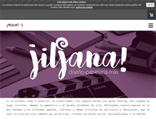 Tablet Screenshot of jiljana.com